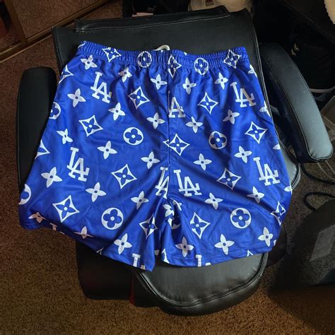 lv shorts set|louis vuitton la dodgers shorts.